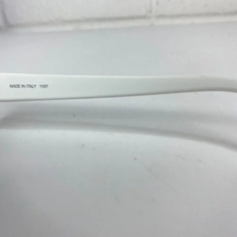 Exalt Cycle Rueda C1‎ Eyeglasses Frames White Square Vintage Rare 59-13 H1357